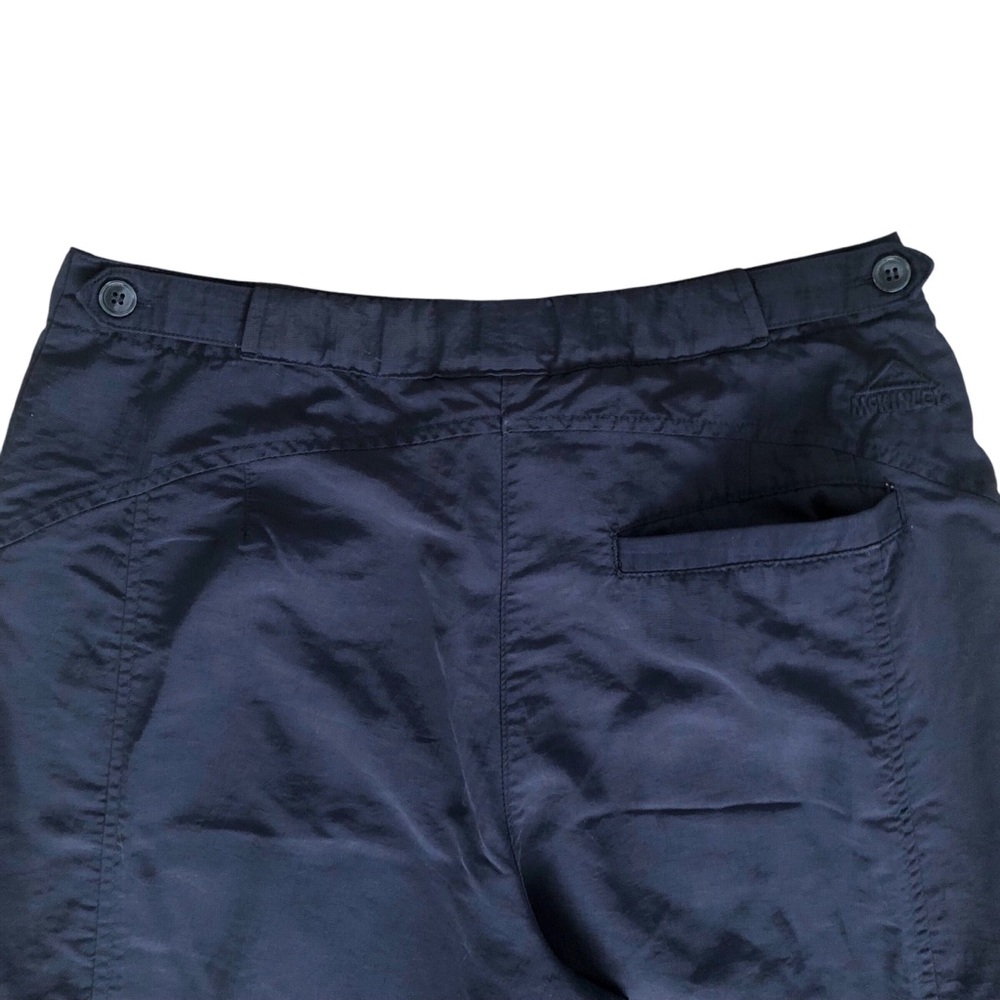 McKinley Convertible Navy Blue Hiking Casual Pants/Shorts Size 8 - Picture 10 of 13